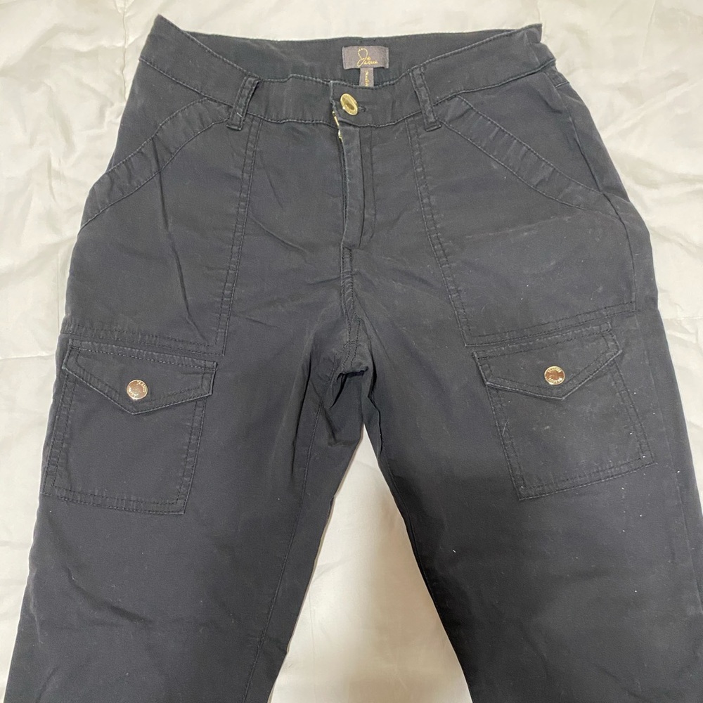 Jannuu Black Cargo Pants